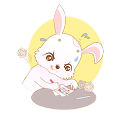 Yuu, the happy rabbit sticker #986908