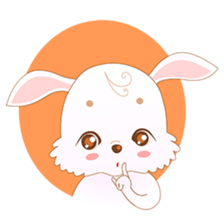 Yuu, the happy rabbit sticker #986909