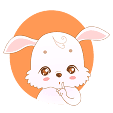 Yuu, the happy rabbit sticker #986909