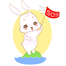 Yuu, the happy rabbit sticker #986911