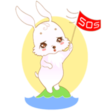 Yuu, the happy rabbit sticker #986911
