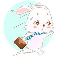 Yuu, the happy rabbit sticker #986912