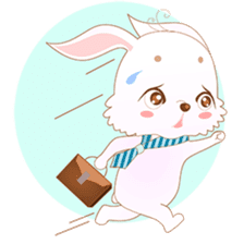 Yuu, the happy rabbit sticker #986912