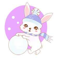 Yuu, the happy rabbit sticker #986913