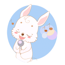 Yuu, the happy rabbit sticker #986914