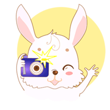 Yuu, the happy rabbit sticker #986917