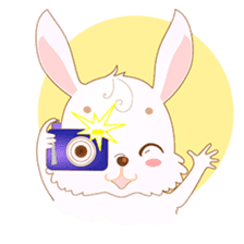 Yuu, the happy rabbit sticker #986917