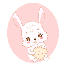 Yuu, the happy rabbit sticker #986918