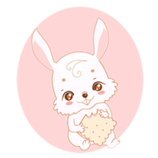 Yuu, the happy rabbit sticker #986918