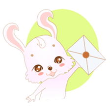 Yuu, the happy rabbit sticker #986921