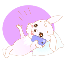 Yuu, the happy rabbit sticker #986922