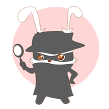 Yuu, the happy rabbit sticker #986923