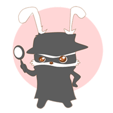 Yuu, the happy rabbit sticker #986923