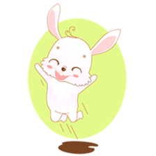 Yuu, the happy rabbit sticker #986924