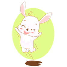Yuu, the happy rabbit sticker #986924