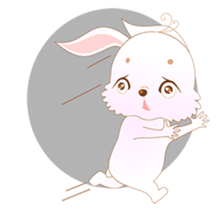 Yuu, the happy rabbit sticker #986925