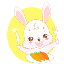 Yuu, the happy rabbit sticker #986926