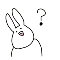 rabbit sticker #987281
