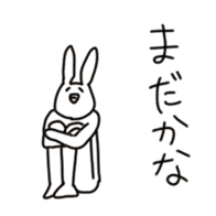 rabbit sticker #987283