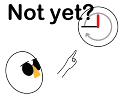 Nose sunglasses ask a reason in English sticker #987336