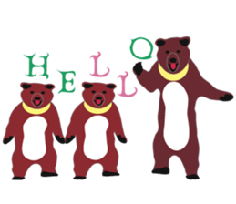 The Bear's World sticker #987367