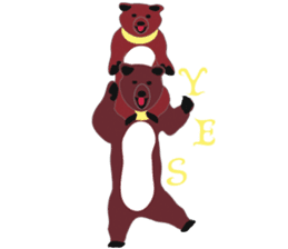 The Bear's World sticker #987377