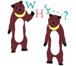 The Bear's World sticker #987389