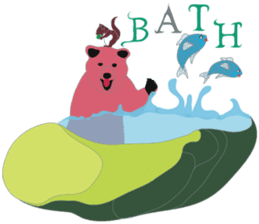 The Bear's World sticker #987392