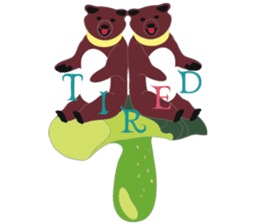 The Bear's World sticker #987398