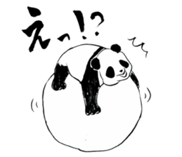 Samurai Panda sticker #987500