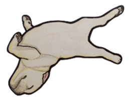 French bulldog Sticker 2 sticker #987569