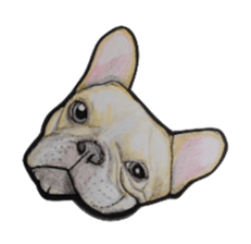 French bulldog Sticker 2 sticker #987574
