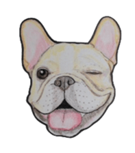 French bulldog Sticker 2 sticker #987594