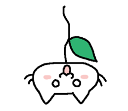 cat grass sticker #987678