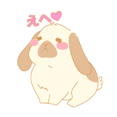 Lop eared rabbit sticker #987857