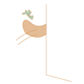 Lop eared rabbit sticker #987862