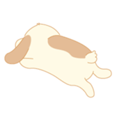 Lop eared rabbit sticker #987881