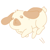 Lop eared rabbit sticker #987884