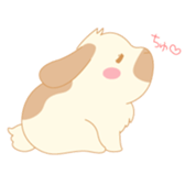 Lop eared rabbit sticker #987886
