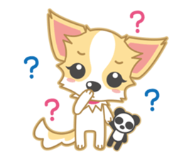 Cute Chihuahua Sticker sticker #988458