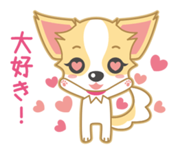 Cute Chihuahua Sticker sticker #988466