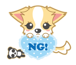 Cute Chihuahua Sticker sticker #988473
