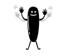 Black man sticker #988534