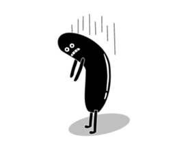 Black man sticker #988543