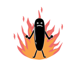 Black man sticker #988544