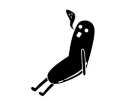 Black man sticker #988545