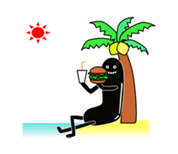 Black man sticker #988550