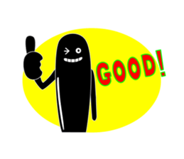 Black man sticker #988559