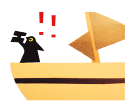 Mr. Penguin and a red cat sticker #988666