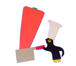 Mr. Penguin and a red cat sticker #988674